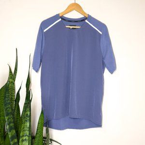 Nike Men's Tech Pack 14 09 11 05 T-Shirt Blue/Purple - (BV5713-557) - Sz L